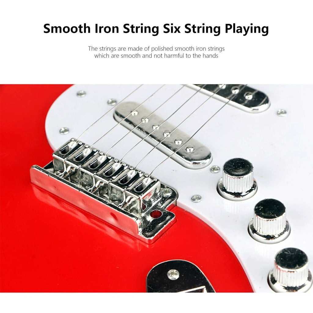 17" Kids Electric Guitar Toy – 4 String Musical Instrument Kids Guitar Toy Oasis Select