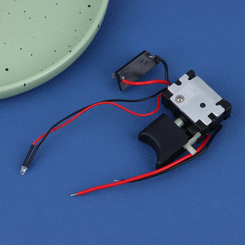 1Pcs Electric Drill Dustproof Speed Control Push Button Trigger Switch 12V Cordless Drill Trigger Switch Power Tool Parts Oasis Select