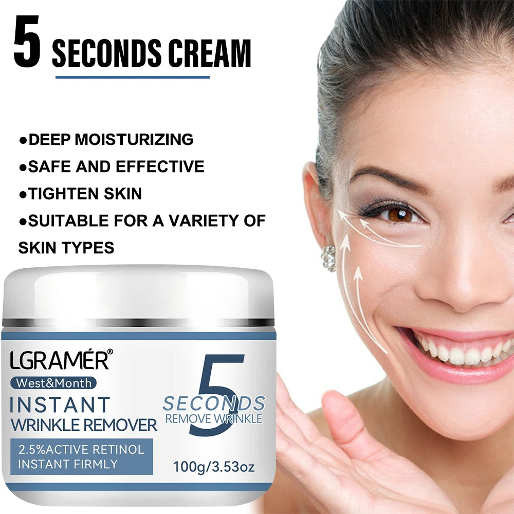 Retinol Collagen Cream with Hyaluronic Acid Vitamin C+E Firming Nourishing & Moisturizing Anti-wrinkle Aging Shrinks Pores Oasis Select