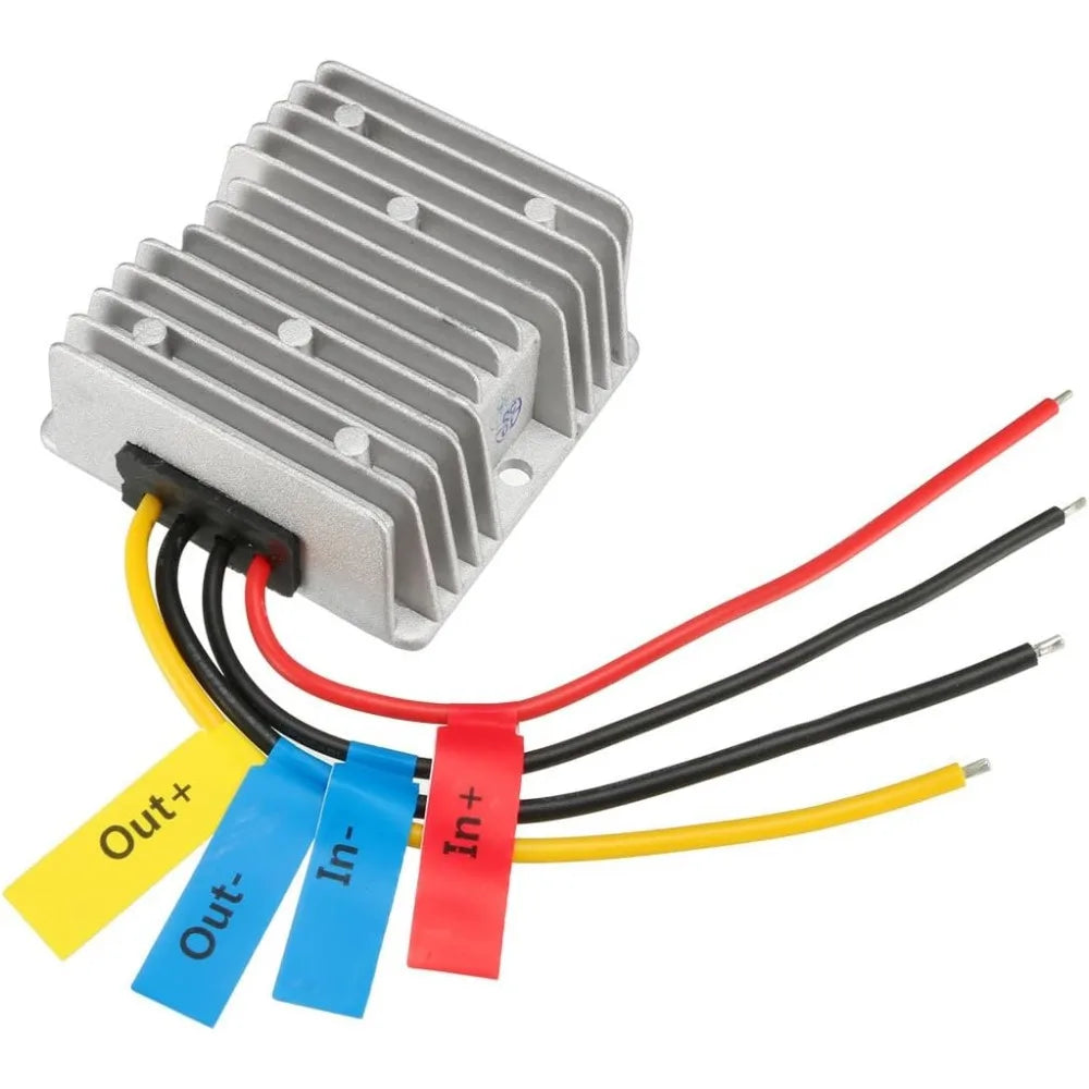 Power Voltage Converter DC12V/24V to DC 6V 20A 120W Waterproof Voltage Convert Transformer Oasis Select 12V 24V to 6V 20A
