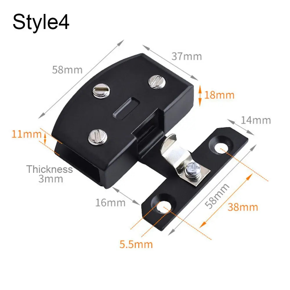 Useful Hardware Connector Glass Door Hinge Furniture Supplies Window Accessories Cabinet Hinge Clip Oasis Select Style 4