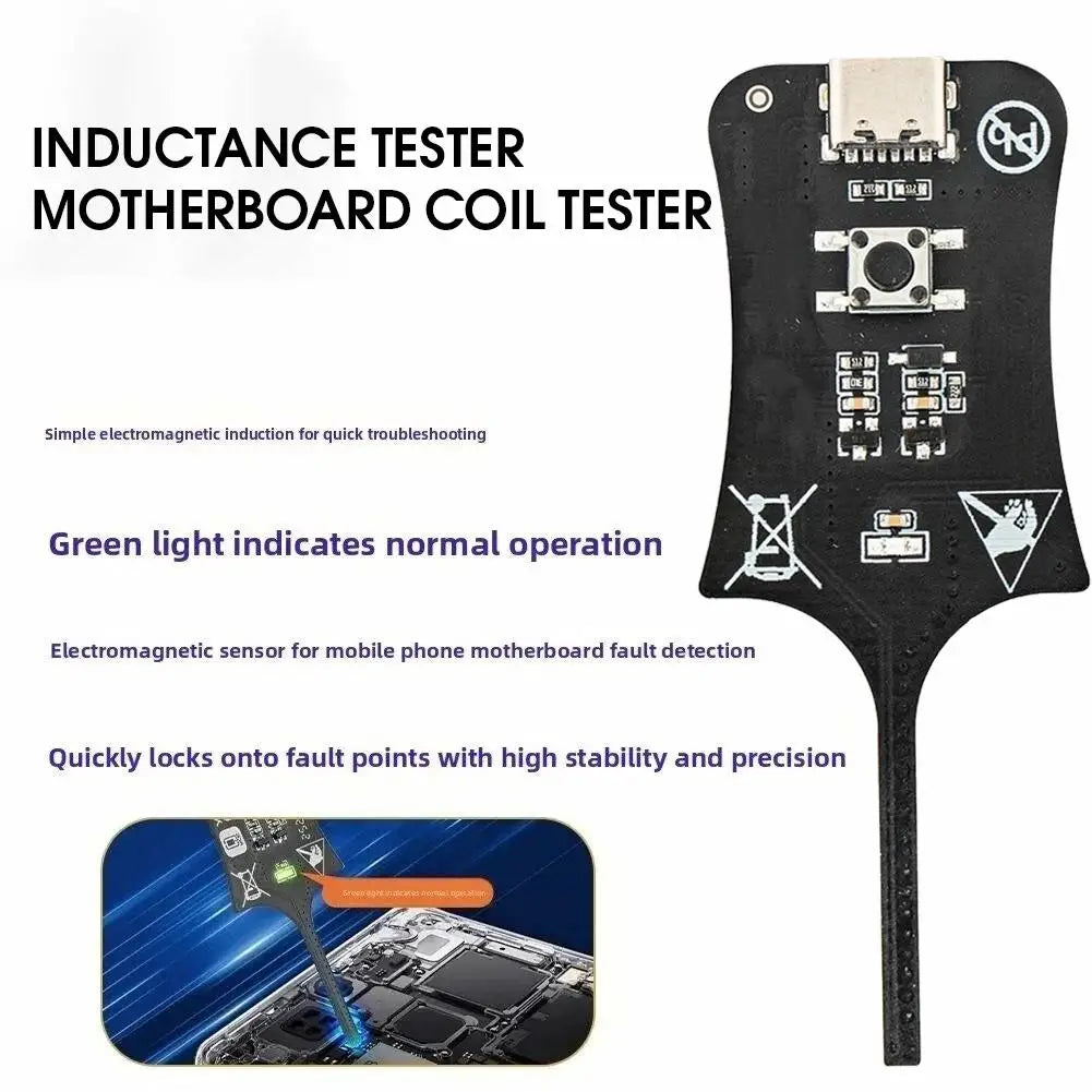Inductor Coil Tester – Phone Motherboard Fault Detector Tool