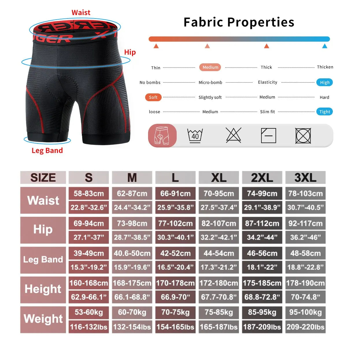 X-TIGER Cycling Shorts Breathable Mesh Cycling Underwear Gel Pad Shockproof MTB Bike Shorts Dropshipping Bicycle Underwear Oasis Select