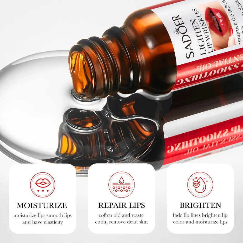 Lip Plumping Serum Oil with Hyaluronic Acid – 10ml