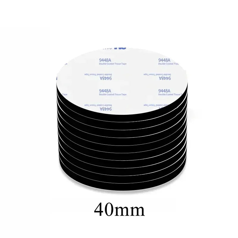 Strong Double Sided Foam Tape No Trace Self Adhesive EVA Foam Sticky Decor Strong Pad Mounting Sponge Adhesive Fixed Wall Oasis Select Circle Other 200PCS