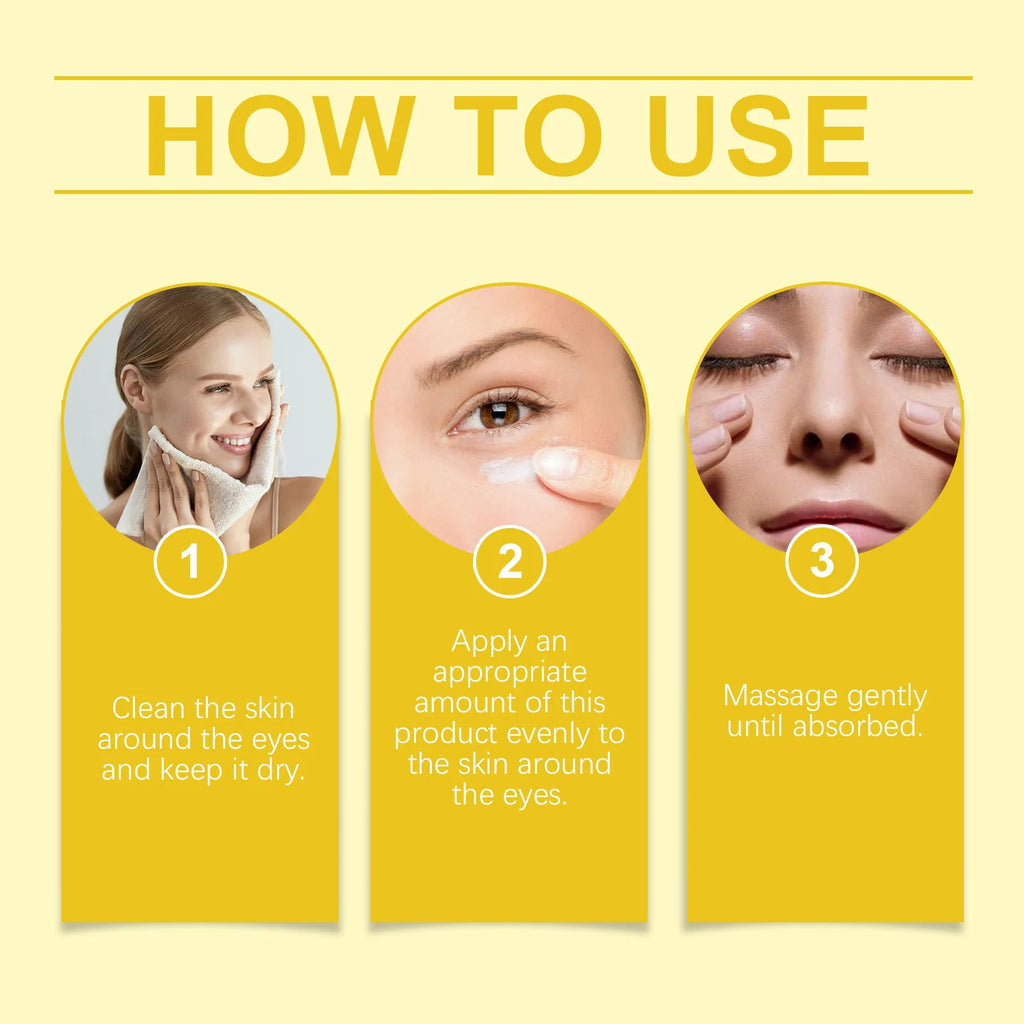 Bee Venom Eye Firming Cream Removal Dark Circle Improve Elasticity Keep Lifting Deep Moisturizing Fade Fine Lines Eye Care Cream Oasis Select