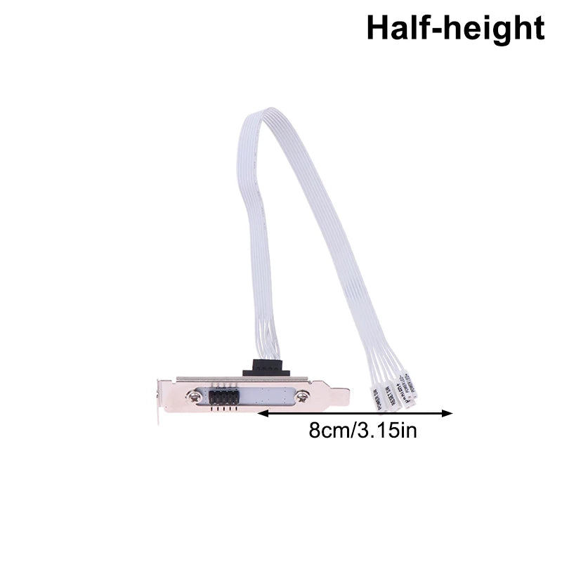 PCI Baffle External Power & Reset Button Extension Cable