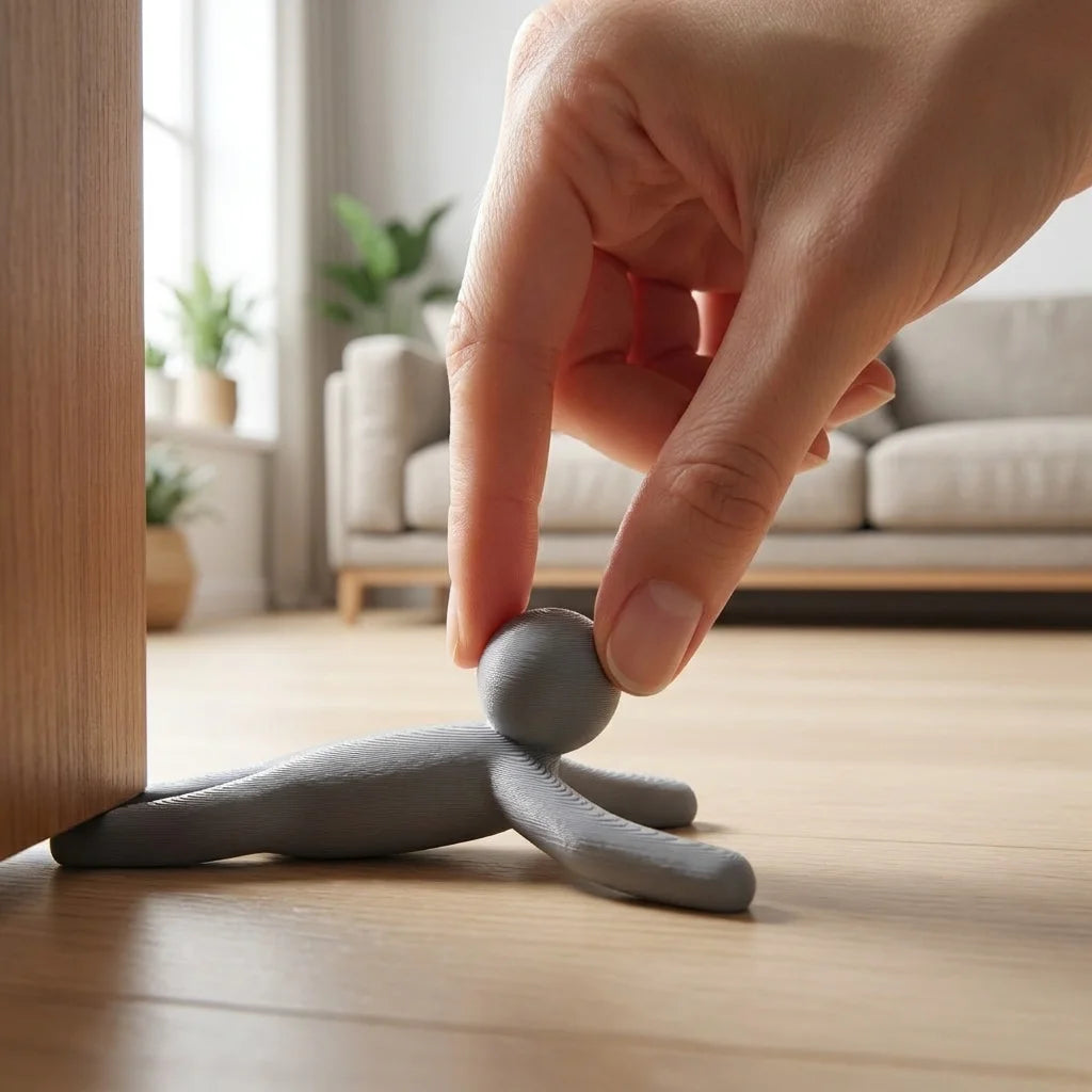 Creative Stick Figure Door Holder Funny Novelty Indoor Decorative Door Block Home Decoration Accessories Figurine Oasis Select