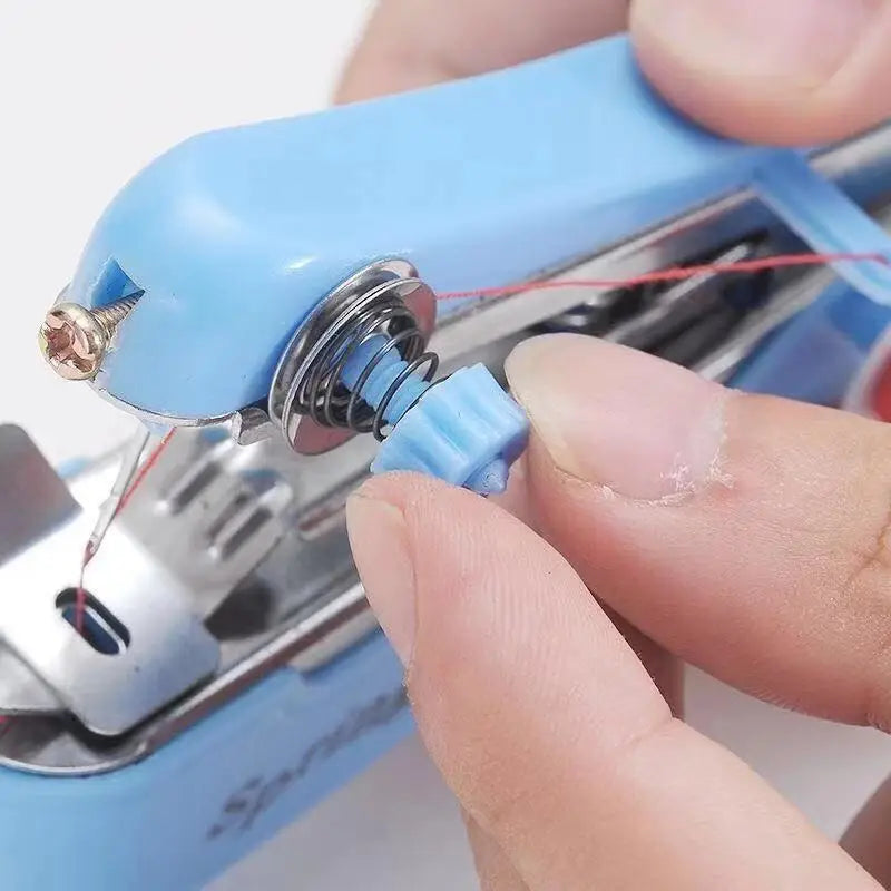 Portable Handheld Mini Sewing Machine, DIY Sewing Tools for Clothing Fabrics and Leather, Home and Outdoor Travel Sewing Tools Oasis Select