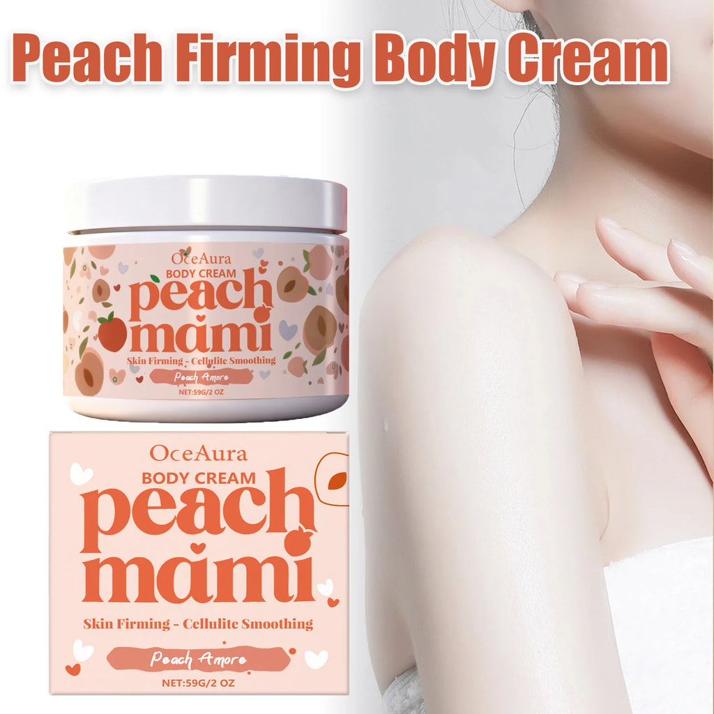 OceAura Peach Firming Body Cream – Tighten, Lift & Moisturize Firming Body Cream Oasis Select