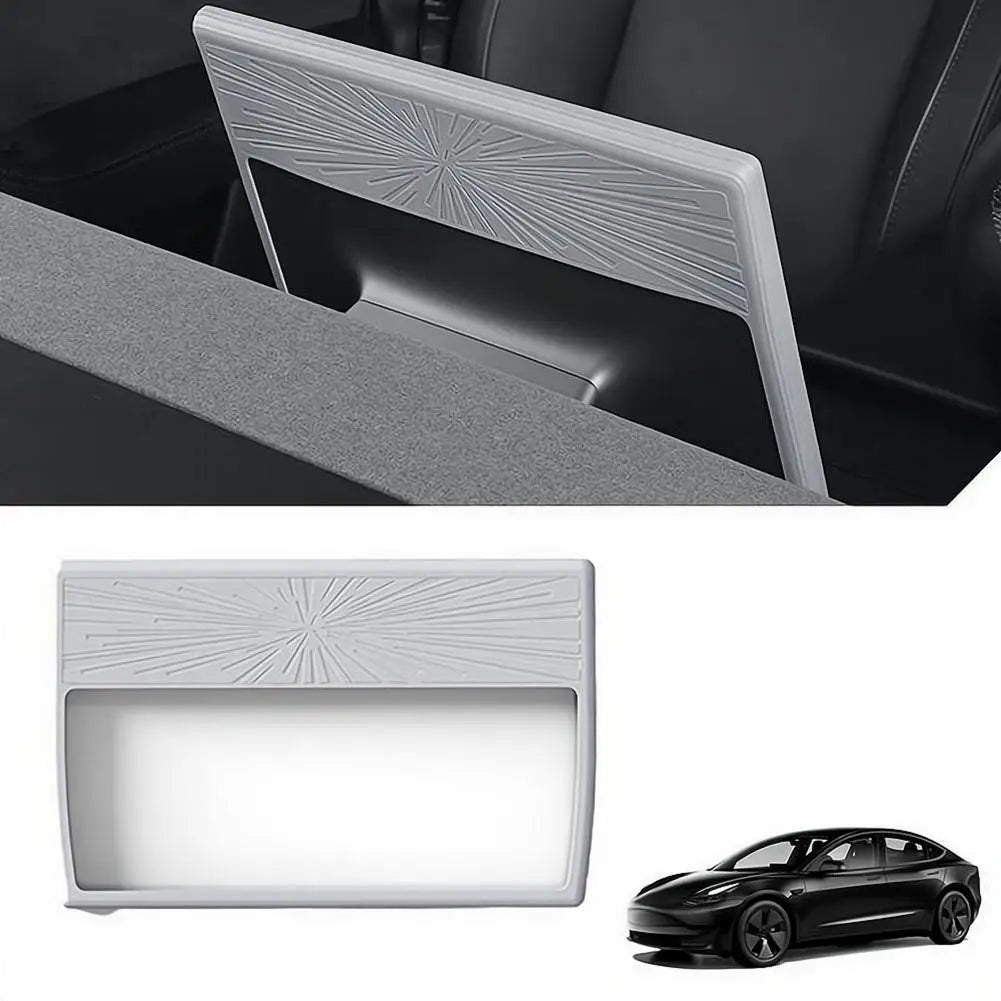 For Model3/Y 2025 Center Console Screen Protector Full Wrap Silicone Frame Edge Cover Interior Accessories Oasis Select