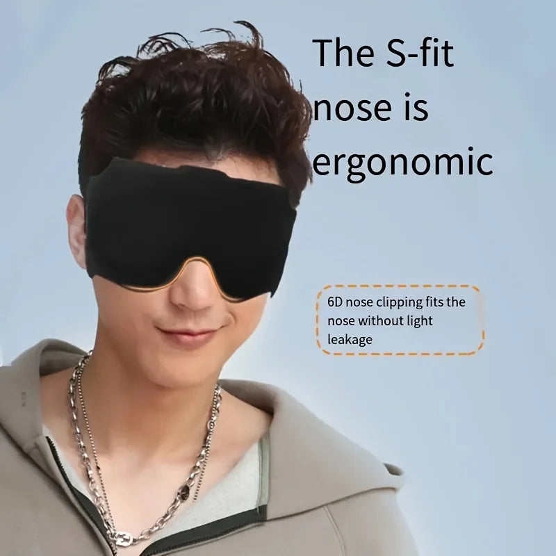 Ultimate Sleep Eye Mask - Adjustable 3D Stereoscopic Eye Mask, Perfectly Blocking Light, Ensuring Uninterrupted Sleep Oasis Select