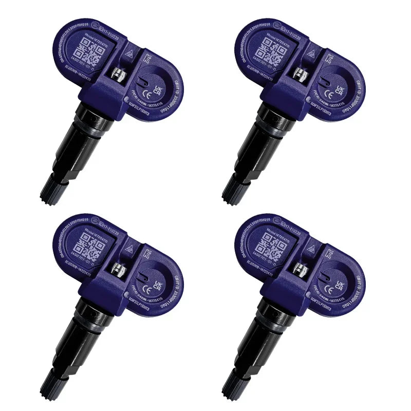 For Tesla Model 3 S X Y 1/4PCS Tire Pressure Monitoring Sensor 1490701-01-C Compatible with 1490701-01-B 149070101A 149070101C Oasis Select 4PCS