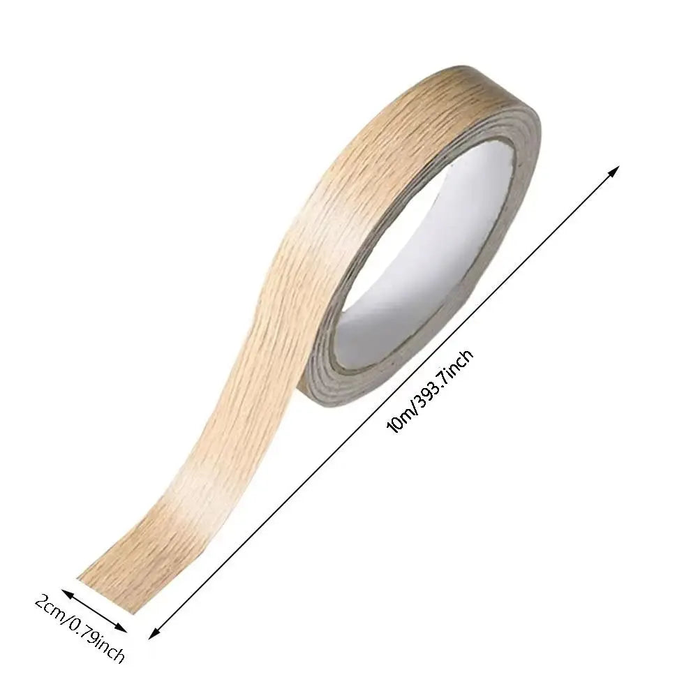 Wood Grain Veneer Edge Banding Tape – Self-Adhesive 2cm×10m