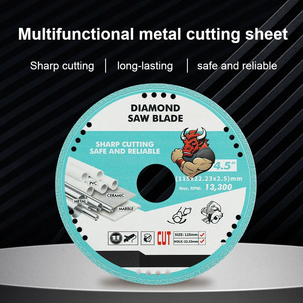 JUSTINLAU Diamond Stainless Steel Multifunctional Cutting Disc tile Marble Jade Ceramic Saw Blade Sharp No Chipping Oasis Select