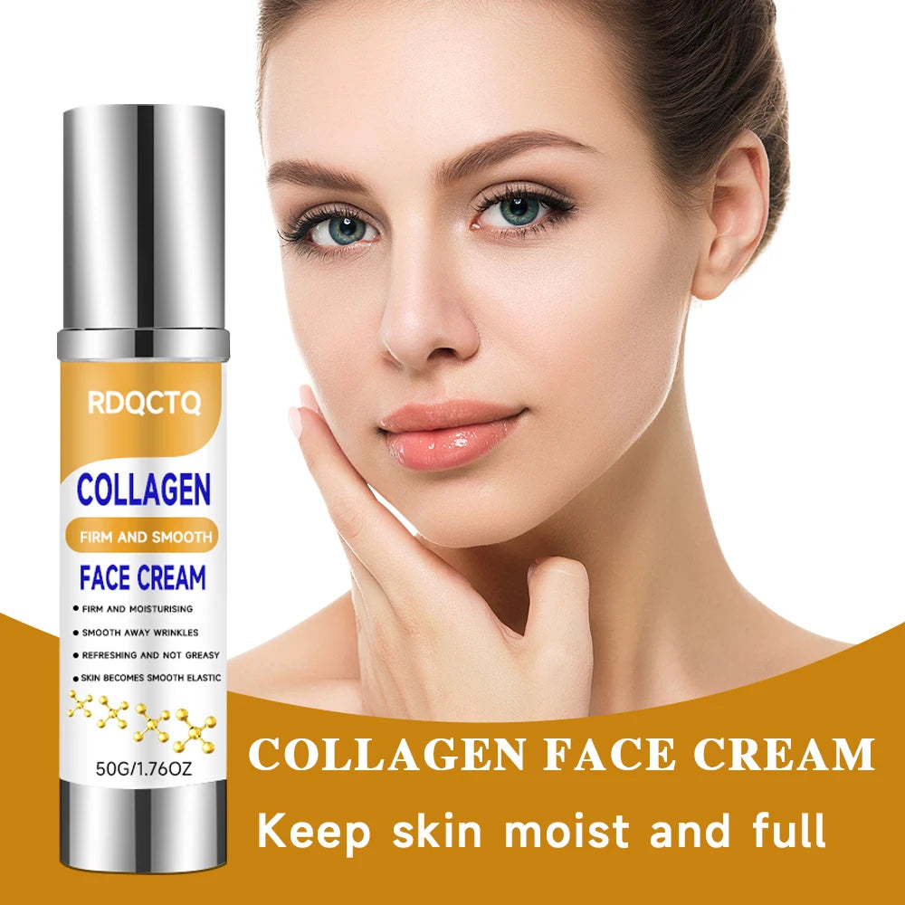 Collagen Face Cream – Firming, Hydrating Lightweight Moisturizer Collagen Face Cream Oasis Select