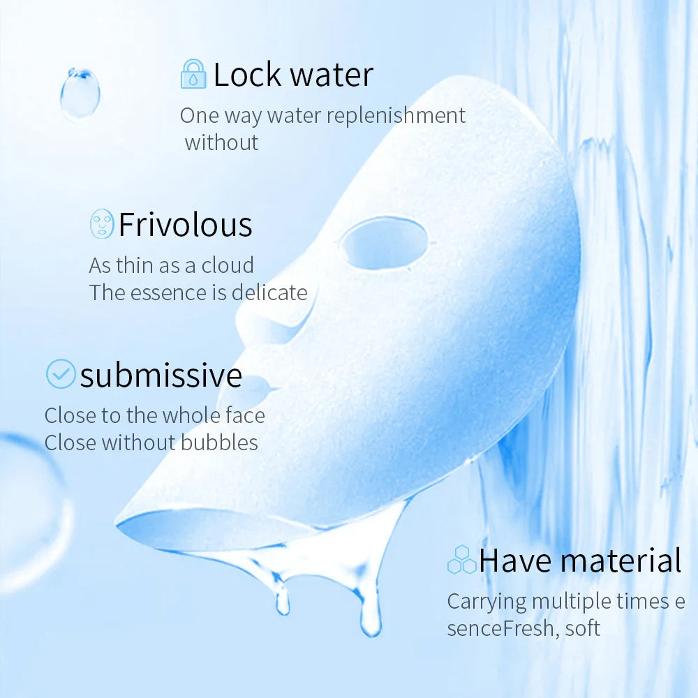 BIOAQUA Centella Collagen Sheet Mask – Hyaluronic Acid Hydrating Sheet Mask Oasis Select