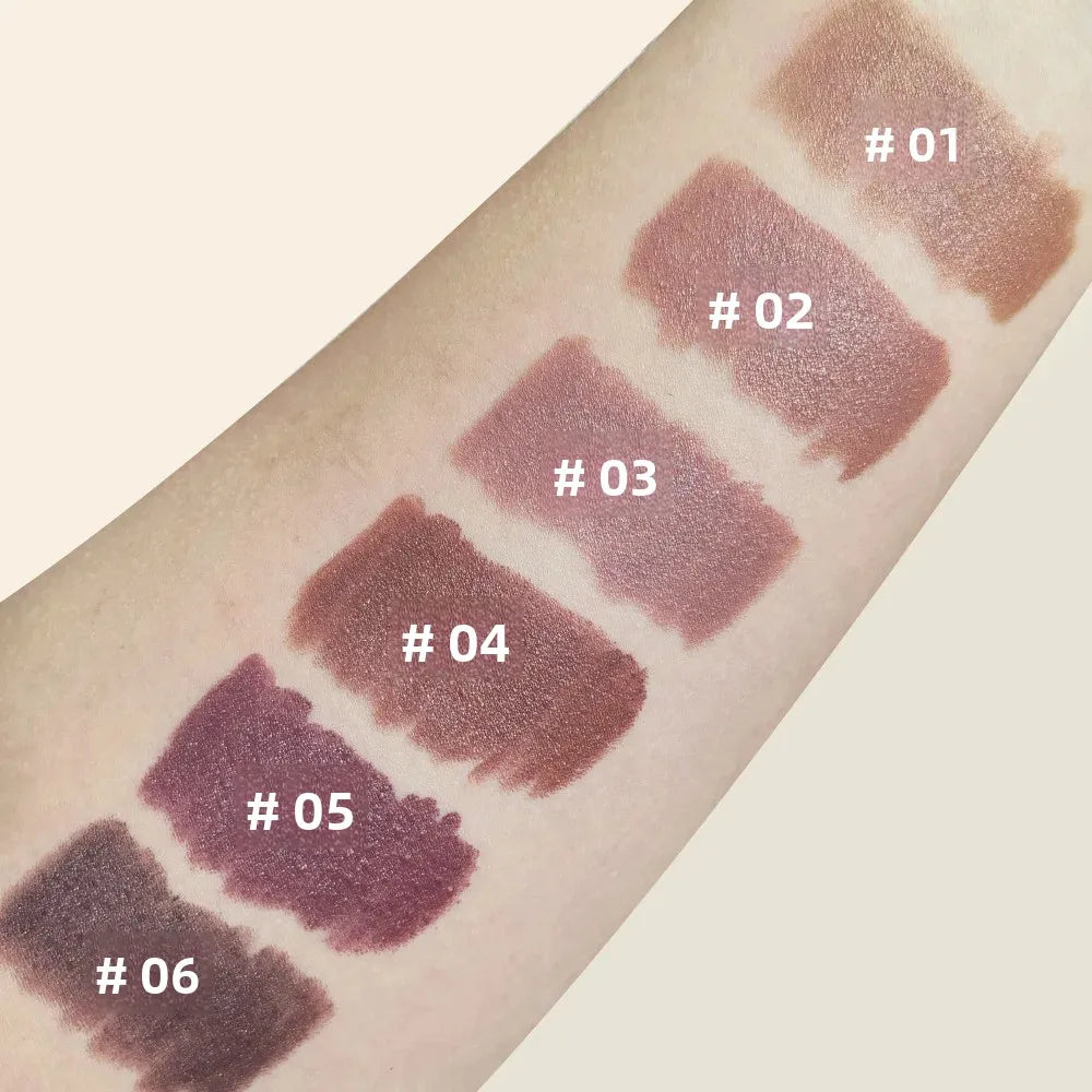 Fit Colors Velvet Matte Lip Liner Pen – Waterproof, 6 Shades