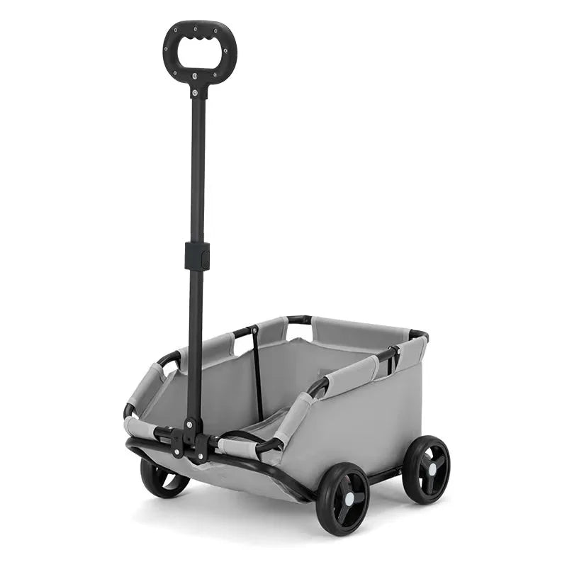 Small Pet Cart Dog Cat Teddy for Trips Pet Dog Cart Lightweight Folding Shopping Cart Dog Stroller Oasis Select gray