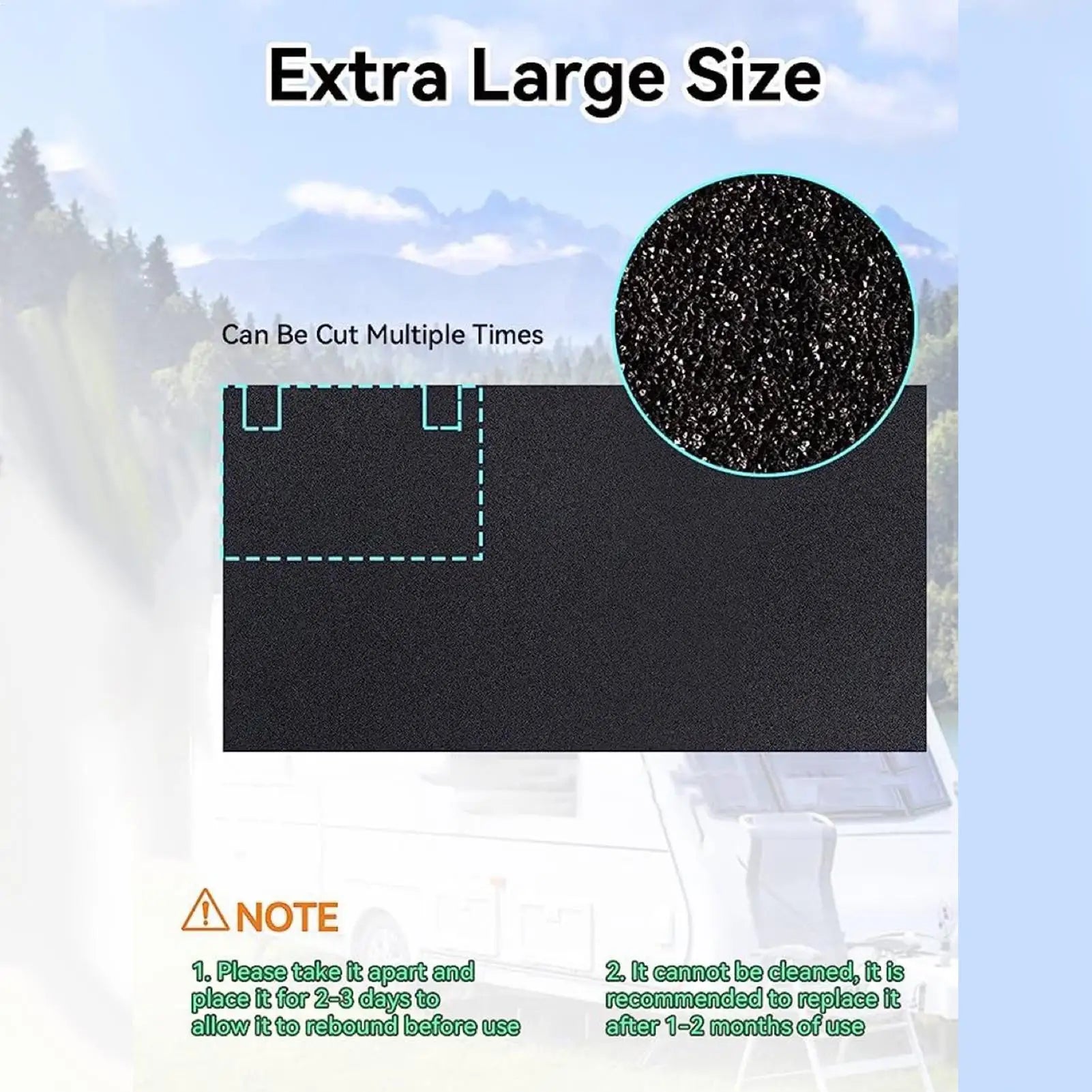 High Density Car Air Conditioner Activated Carbon Foam Filter Purifier Universal Water Filter Sheet Cooker Hood Extractor Filter Oasis Select