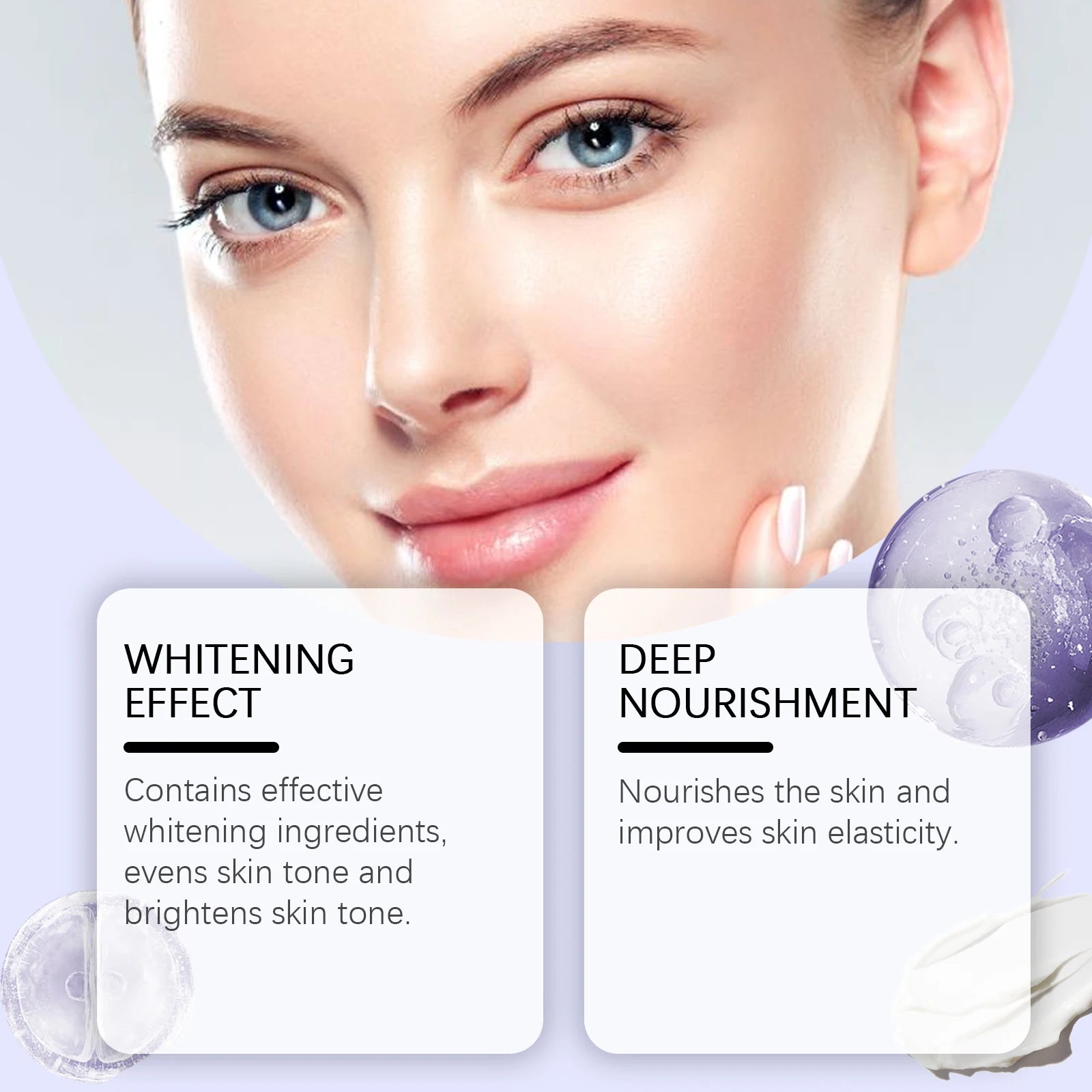 Natural Face Moisturizer Cream Vitamin C Brightening Remove Dark Improve Dullness Even Skin Tone Firming Smooth Skin Care Cream Oasis Select