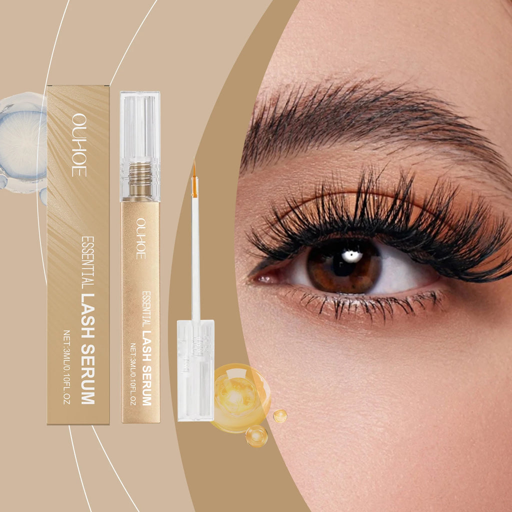 Eyelash Growth Serum Nourishing Lashes Eyebrow Enhancer Natural Fuller Booster Longer Thicker Lengthening Charming Eye Cosmetics Oasis Select
