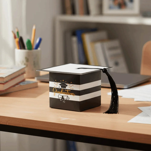 12-Pack Doctoral Hat Graduation Candy Boxes | DIY Party Favors Graduation Party Favors Oasis Select