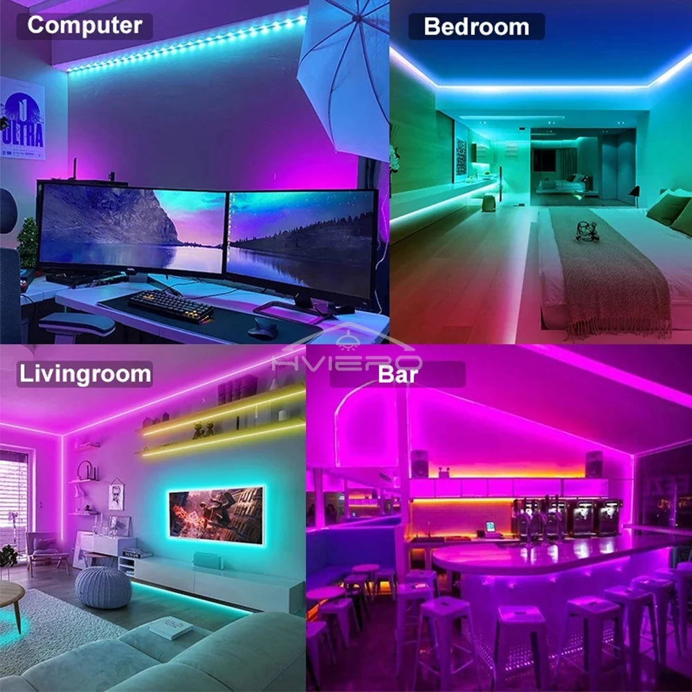 RGBW RGBWW 5M LED Strip Light 5050 SMD 300 LEDs DC 12V IP20