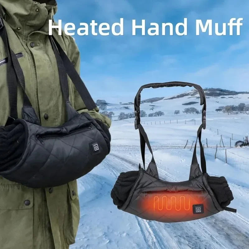 USB Electric Heated Warm Gloves, 3 Shift Temperature Control, Winter Hand Warmer, Waterproof Heating Gloves, Hunting Accessories Oasis Select