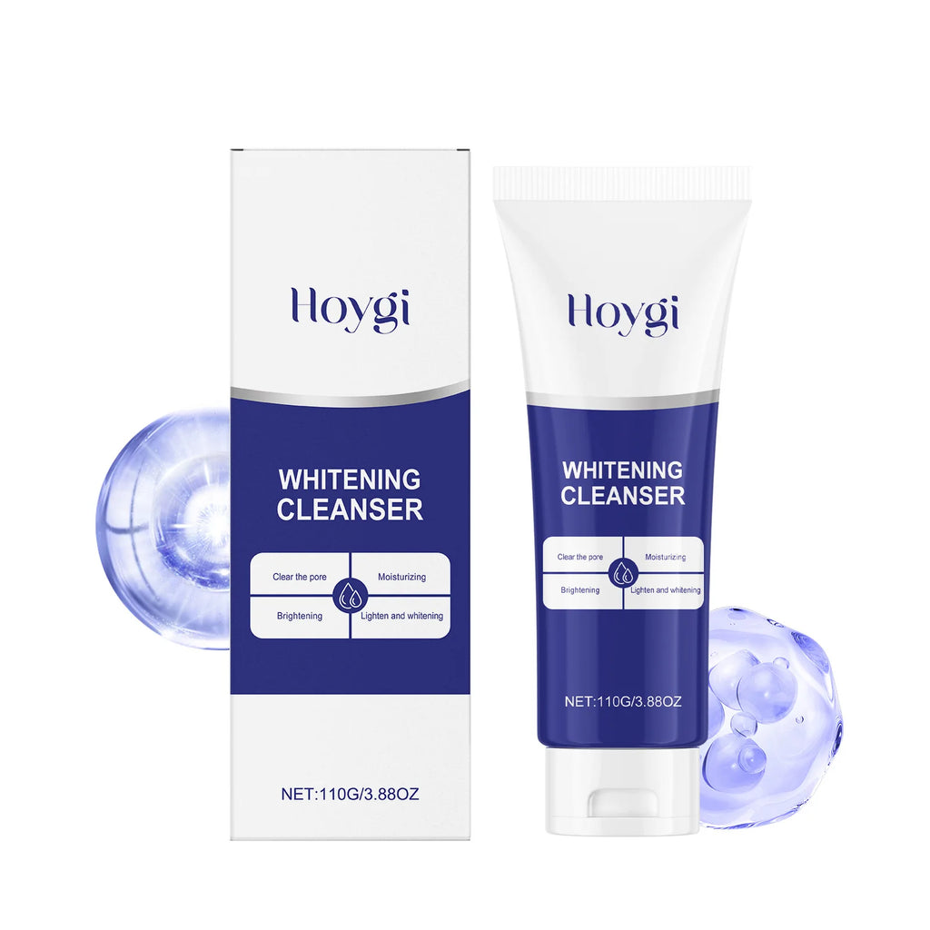 Hoygi Facial Cleanser Radiant Complexion Soft Skin Texture Oil Control Shrink Pores Gentle Smoothing Skin Brightening Cleanser Oasis Select 110g