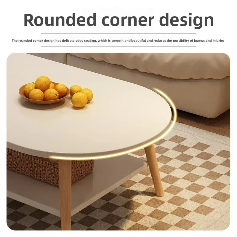 Multi-functional Coffee table living room small apartment living room sofa tea table bedroom simple bed INS wind small table Oasis Select