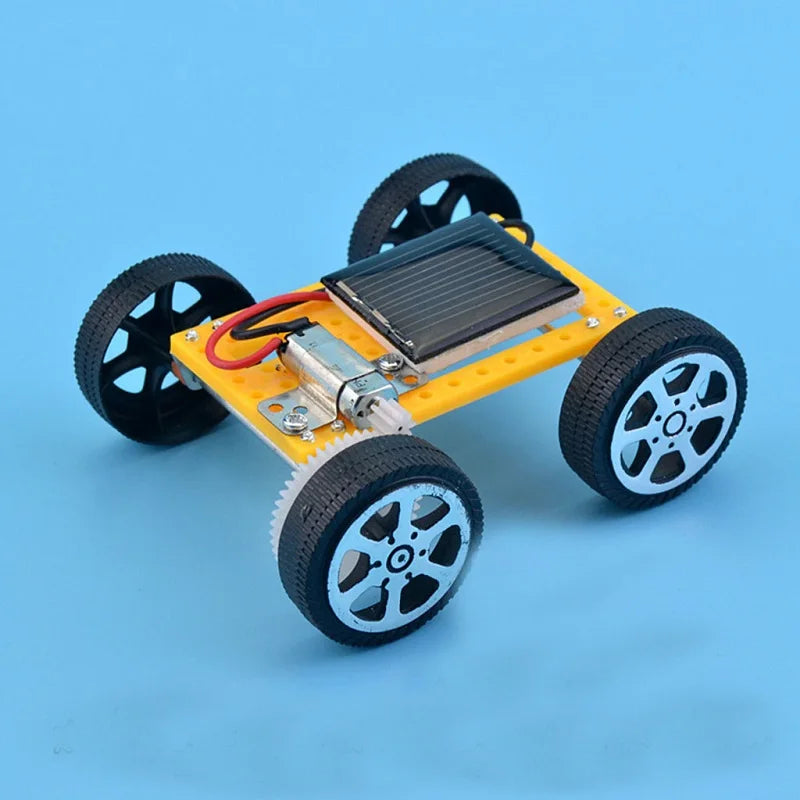 Solar Car Toy for Kids STEM Solar Kit DIY Assembled Energy Powered Car - Eco Friendly Educational Science Toy Gift for Children Oasis Select