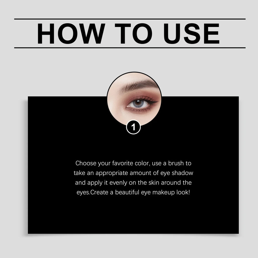 9 Color Eyeshadow Palette Easy Blend Natural Look Buildable Coverage Beauty Eye Contour Portable Durable Eyeshadow Makeup Powder Oasis Select