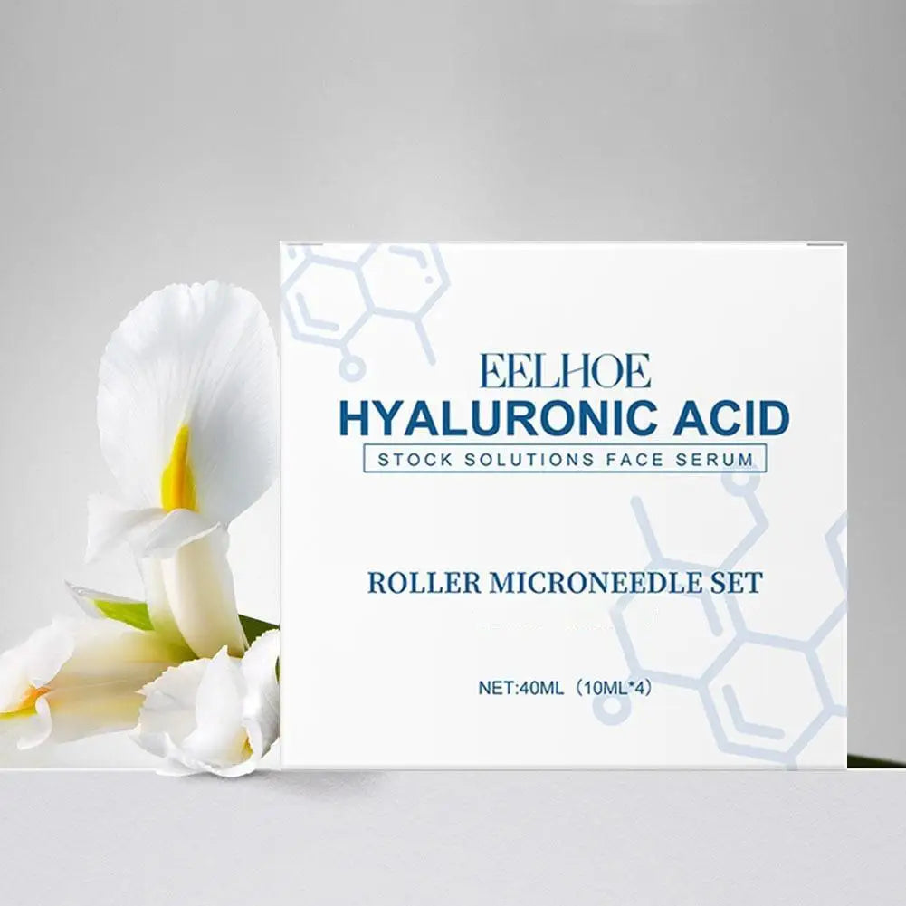 EELHOE Niacinamide & Hyaluronic Acid Microneedle Serum Set 40ml Microneedle Serum Set Oasis Select
