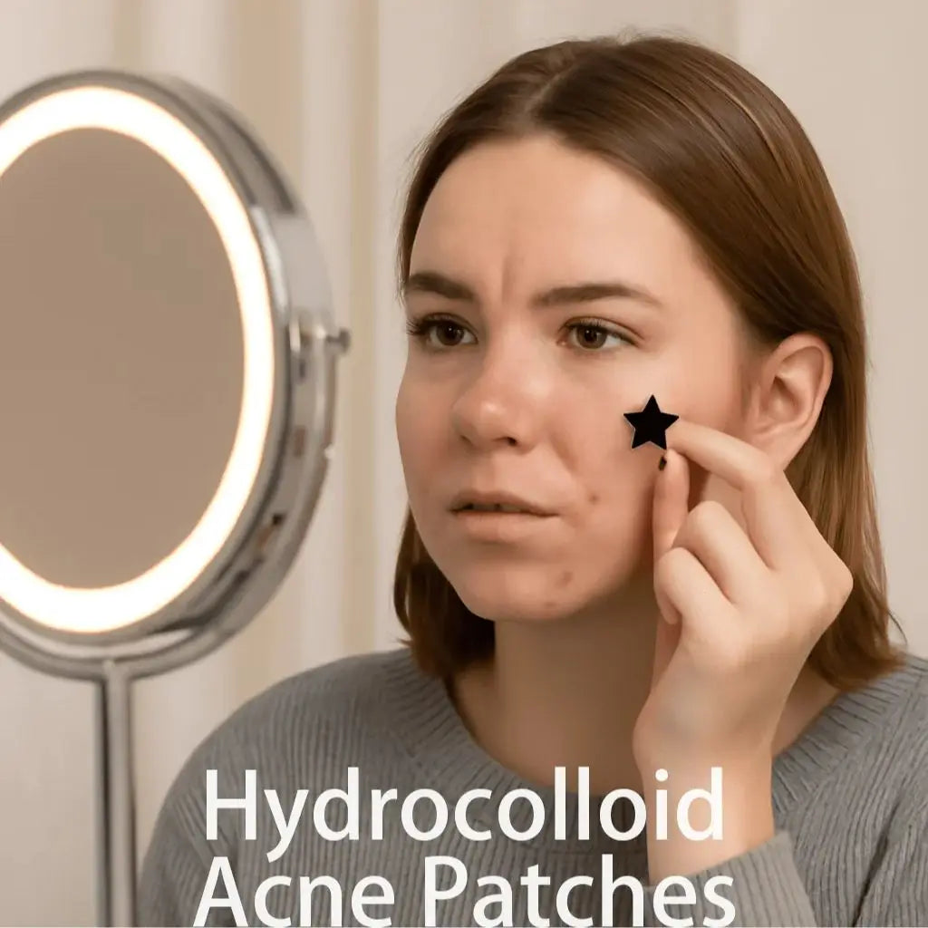 Star shaped Tea Tree Oil Acne Patch -200/400 tablets/box, alcohol free, gentle and non irritating absorption of acne secretions Oasis Select