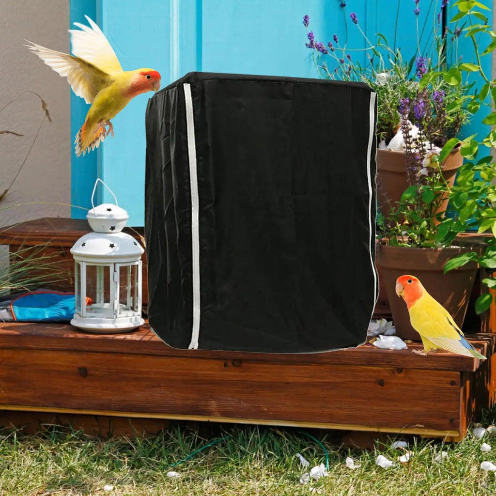 Bird Cage Covers for Night Windproof Light-Proof Large Crate Cover Parakeet Parrot Animal Crate Guard Light-Blocking &Ventilated Oasis Select