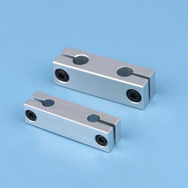 6MM 8MM Pillar Parallel Clamp With The Same Diameter Optical Axis Fixing Steel Pipe Round Frame Connector Oasis Select