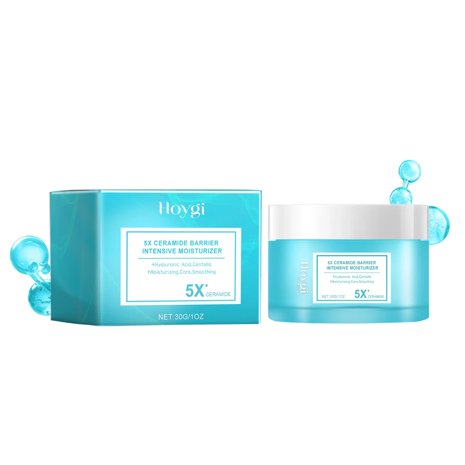 Multi-Action Soothing Repair Cream for Face Tea Tree Cream Centella Ceramide Aloe Vera Moisturizer for Sensitive & Oily Skin Oasis Select Centella Cream