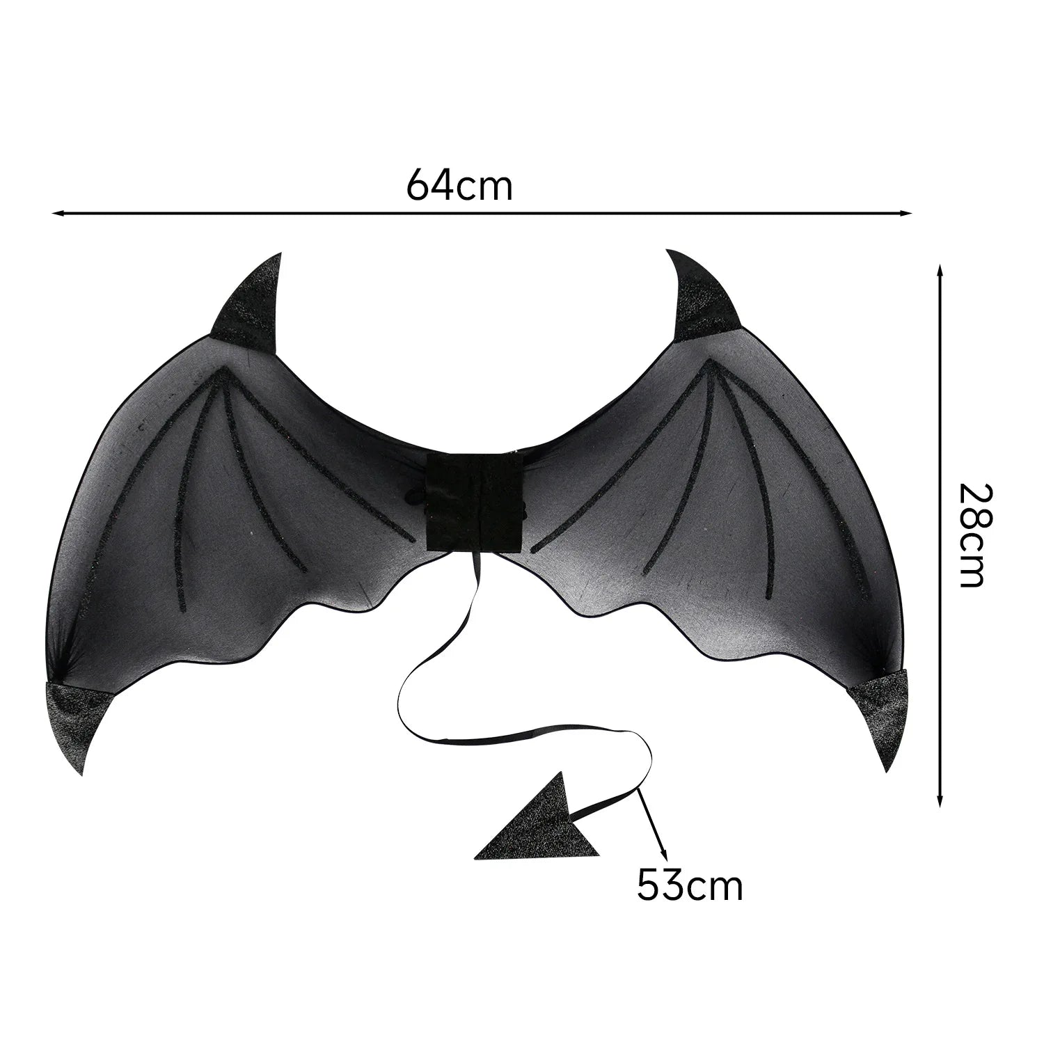 New Arrival Halloween Party Devil Headband & Magic Wand - Performance Props for Festive Atmosphere Oasis Select