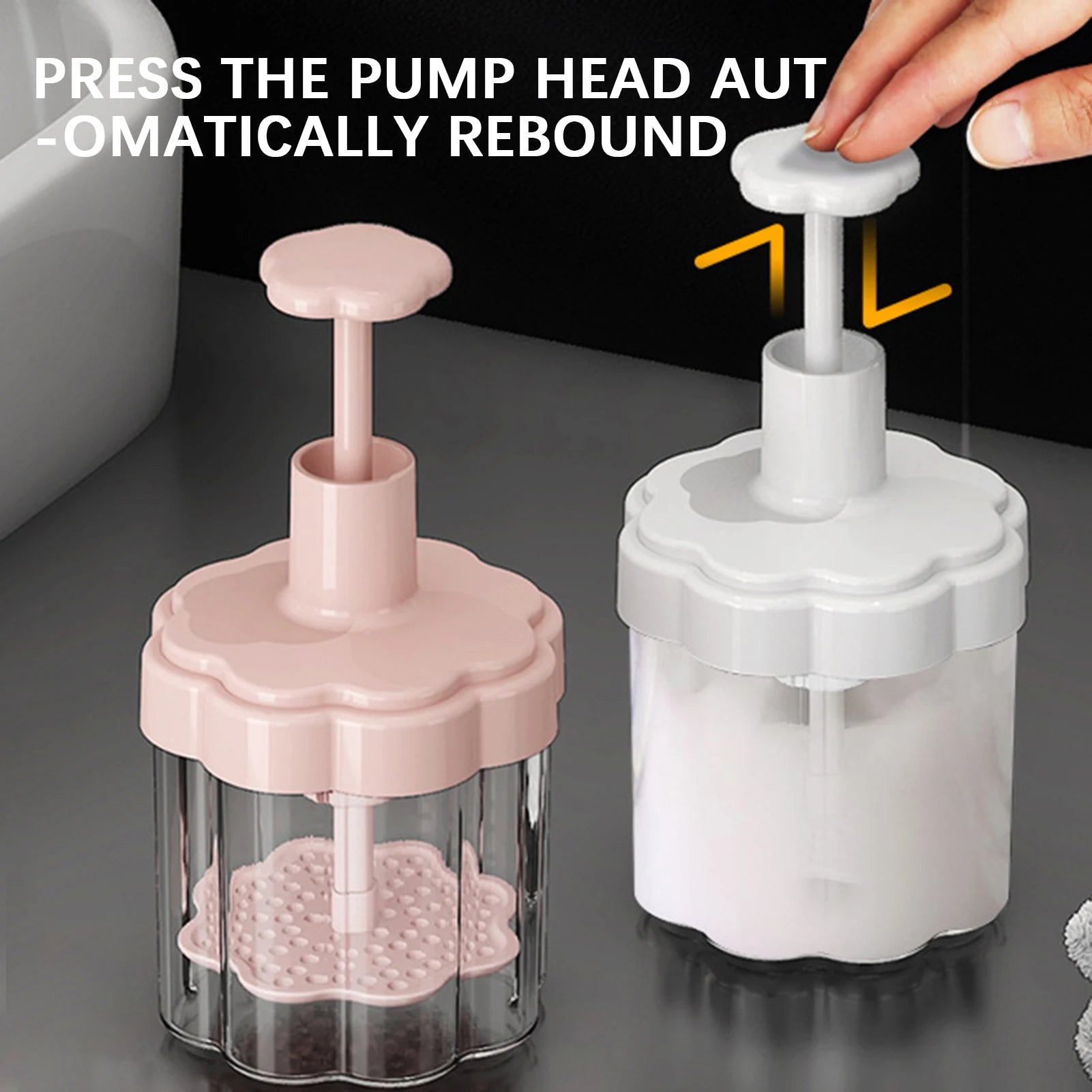 Manual Foam Maker Cup – Portable Facial Cleanser Foamer