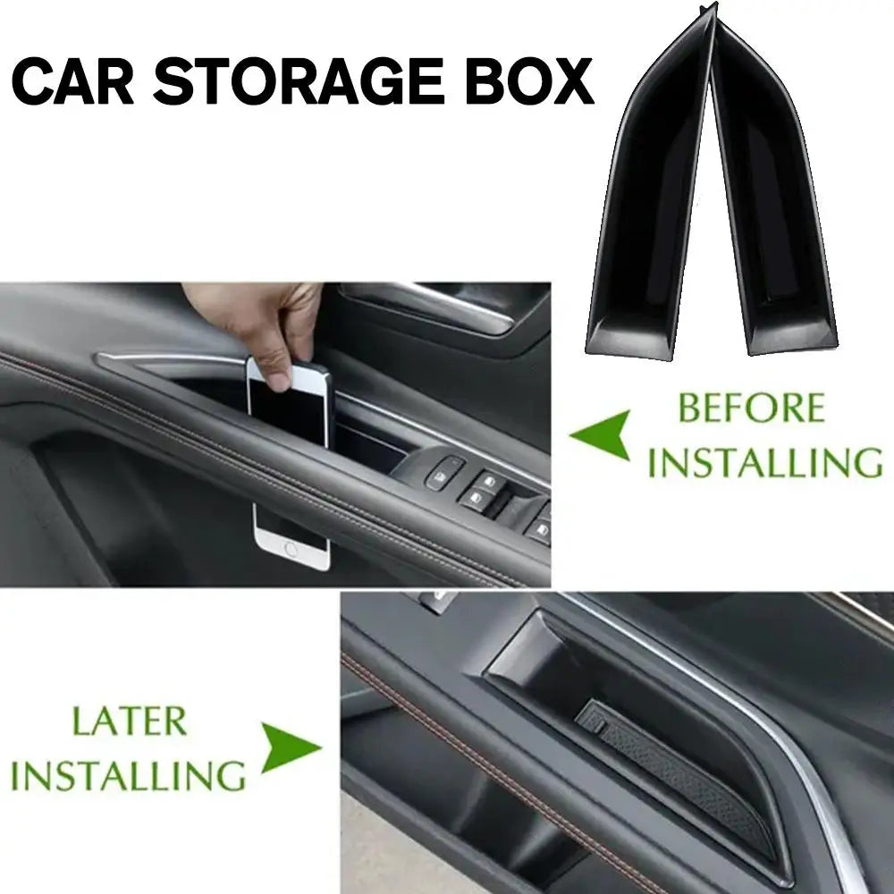 For Peugeot 3008 3008GT 4008 5008 2016-20 Car Organizer Door Handle Armrest Storage Box Container Holder Tray Auto Accessories Oasis Select