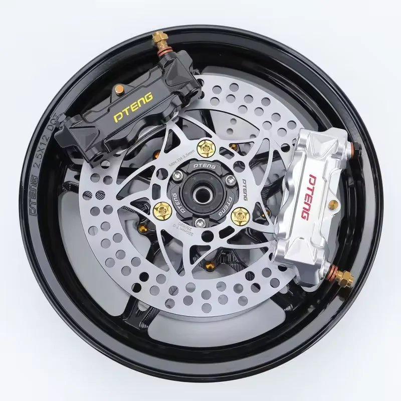 PTENG large radiation caliper modification universal four piston PTU9 brake caliper Oasis Select