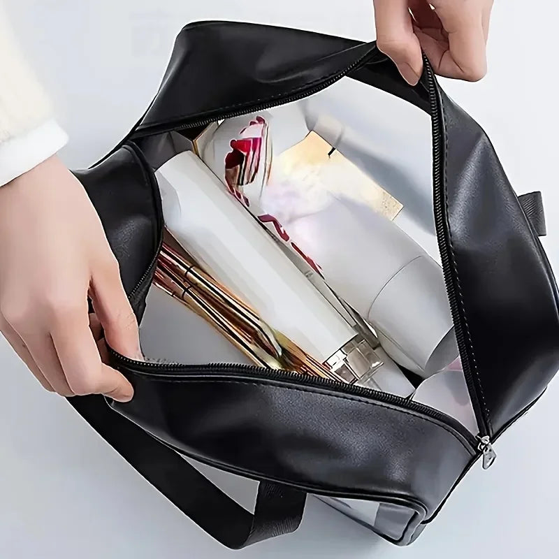 1pc Wet-dry separation makeup bag portable toiletry bag travel essentials large capacity storage bag fitness swimming essentials Oasis Select
