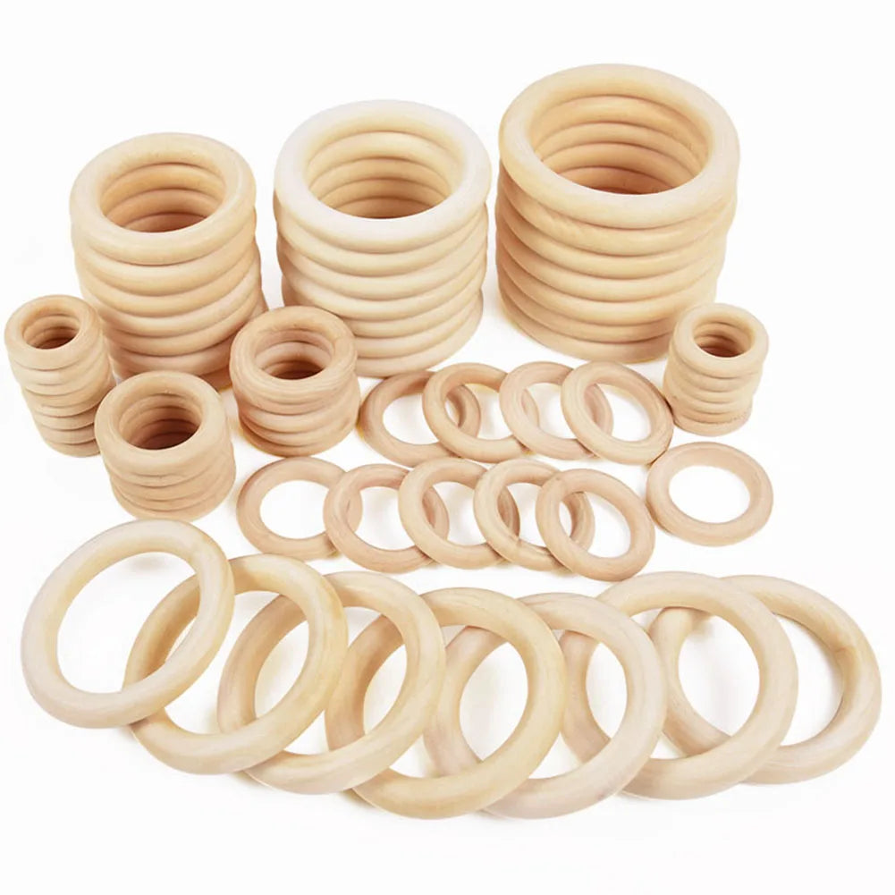 Unfinished Wooden Rings for DIY Crafts & Jewelry Making Wood Craft Rings Oasis Select