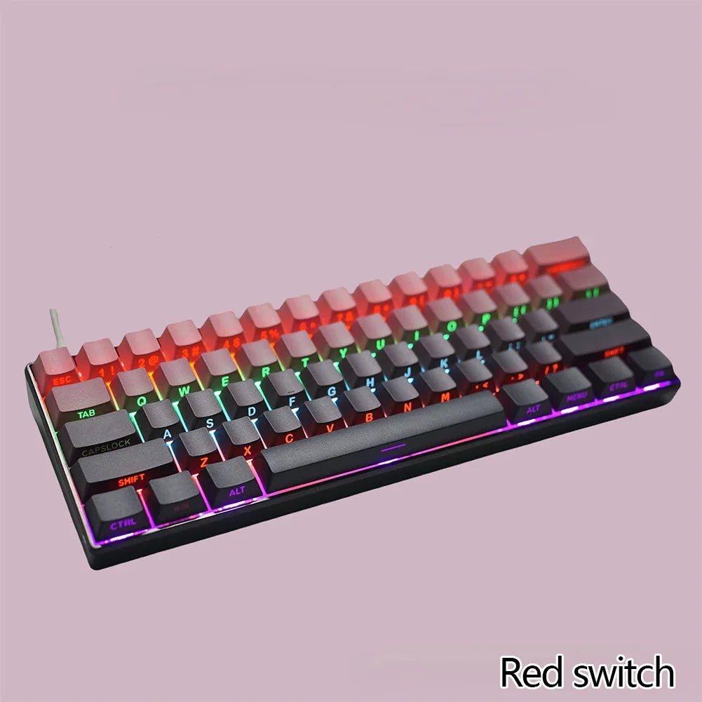 61-Key Hot-Swap Mechanical Keyboard | RGB USB-C Gaming