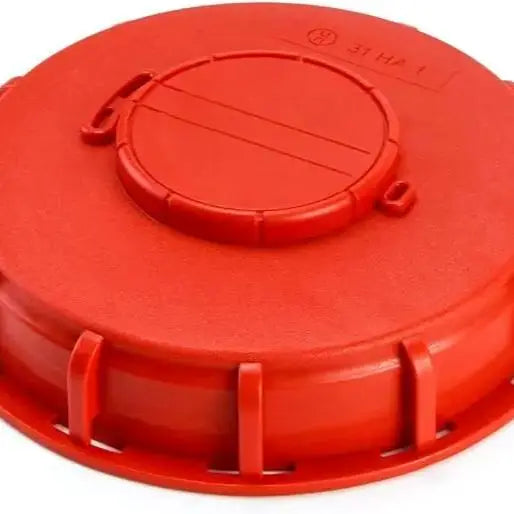 100mm Black Plastic Valve Lid IBC Tank Valve Replace Cap Valve Cover Gaskets Coarse Thread Durable Home Garden tool Oasis Select