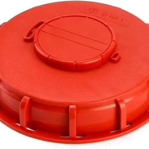 100mm Black Plastic Valve Lid IBC Tank Valve Replace Cap Valve Cover Gaskets Coarse Thread Durable Home Garden tool Oasis Select