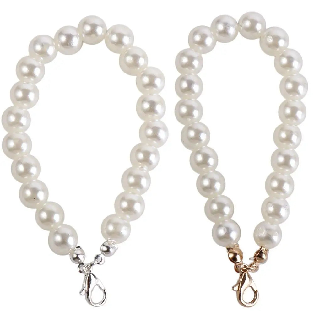 Creative Simple White Pearl Mobile Phone Chain Lanyard For Women Girls Anti-Drop Phone Case Chain Charm Jewelry Accessories Oasis Select
