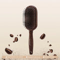 Air Cushion Massage Comb – Eco Wheat Straw, Anti-Static Hair Massage Comb Oasis Select 9121SY-Coffee