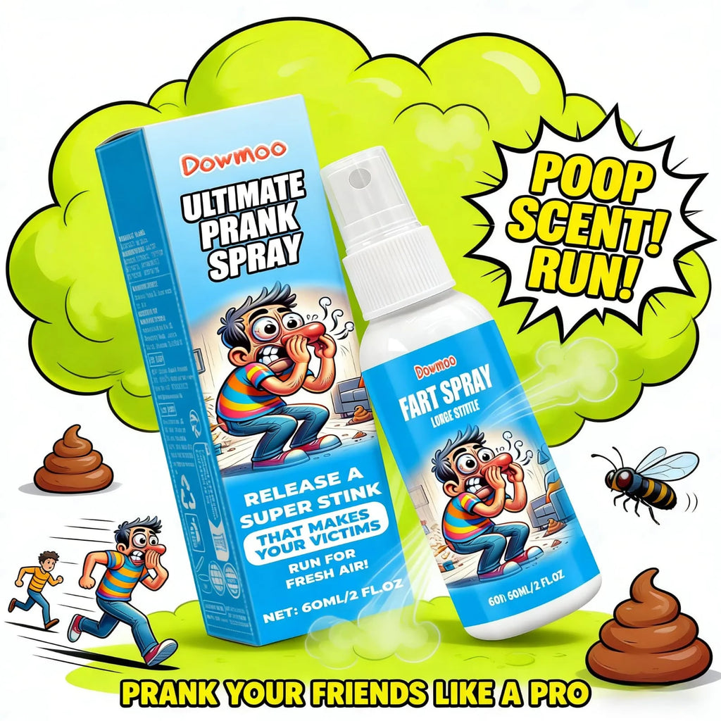 Fart Spray Prank Stink Bomb Gag Gift Funny Novelty Toy Friends Party Halloween April Fools Day Joke Supplies Smelly Spray Oasis Select